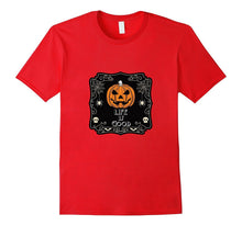 Funny Pumpkin Halloween T Shirt - Life Is Good