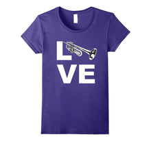 LOVE Trumpet Player Music Concert Marching Band T-Shirt