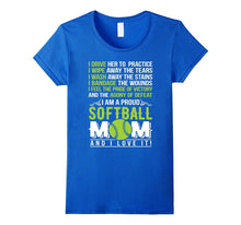 I Am a Proud Softball Mom and I Love It T-Shirt