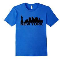 New York City Buildings Statue of Liberty Souvenir T-Shirt
