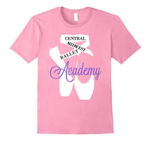 Central Midwest Ballet Academy Pointe Shoes Dance T-Shirt