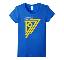 Retro Vintage Awesome Since 1977 - 40th Birthday T-Shirt