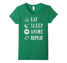 Eat Sleep Anime Repeat Shirt for Daughter Anime Lover Funny