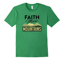 Christian T-Shirt - Faith Moves Mountains