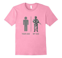 Soldier Dad Appreciation Military Novelty T Shirt Camouflage