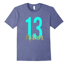 13th Birthday Shirt Gift Gold Teen Daughter Thirteen 13