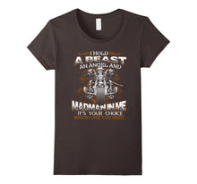 I Hold a Beast an Angle and Madman in Me Biker T-Shirt