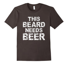 Mens This Beard Needs Beer Funny Beard Gift T Shirt