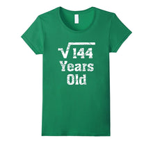 12th Birthday Gift Idea Square Root of 144 Years Old T-Shirt