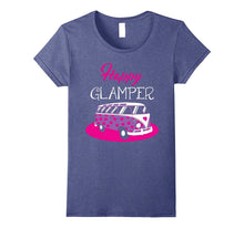 Happy Camper Happy Glamper Camping Tshirt Men Kid Women