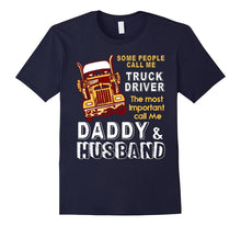 Dad Is a Truck Driver. Funny Driver Tshirt. Fathers Day Gift
