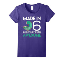 11th Birthday Kids T-Shirt Funny Made in 2006 Shirt