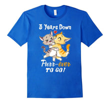 3rd Wedding Anniversary Gift 3 Years Purr-Ever Cat Gift