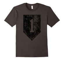 1st Infantry Division Patch Distressed T Shirt- Men Women