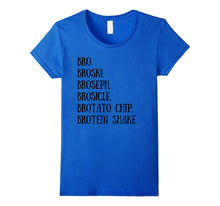 Bro. Broski. Brotein Shake. Funny Gym Bro T-Shirt
