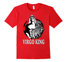 Mens Virgo King T-Shirt Great Horoscope Tee
