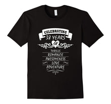 38th Wedding Anniversary T-Shirt Marriage Gift for Couples