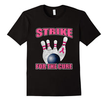Strike for the Cure Breast Cancer Support Bowling Shirt