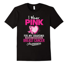 I Wear PINK for My Grandma to Support Breast Cancer T Shirt