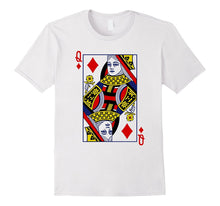 Queen of Diamonds Playing Card Halloween Costume T-Shirt
