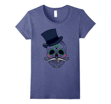 Mr Skull Candy Tshirt- Mexican Day of the Dead Shirt Dia