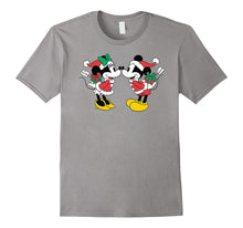 Disney Mickey and Minnie Holiday Kiss Tshirt