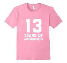13th Birthday Shirt Gift Age 13 Year Old Boy Girl Tshirt Tee