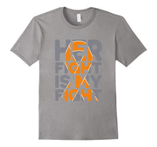 Mens Her Fight Is My Fight Multiple Sclerosis Support Tee, MS Tee