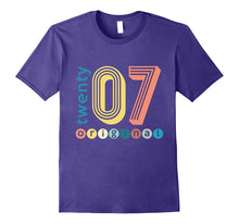 2007 Original Birthday T-Shirt 10 Years Old Kid's Gifts