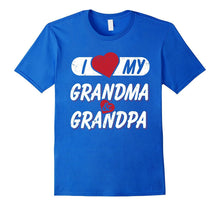 I Love My Grandpa and Grandma Love Grandparent T-Shirt