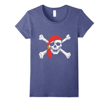 Skull & Crossbones T-Shirt Pirate Flag Sailor Shirts/Tee