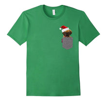 Funny Puggle in a Pocket Cute Beagle Pug Christmas Tshirt