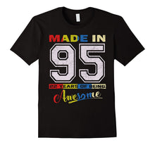 22th Birthday Shirt Made in 1995 22 Year Old Vintage Awesome
