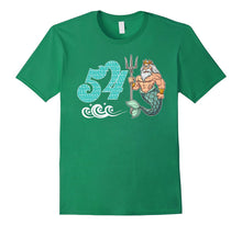 Mens 54 Year Old Poseidon 54th Birthday TShirt