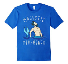 Majestic Mer-Beard Funny Humor Beard Manly Shirt