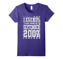 Legends Born in SEPTEMBER 2007 Birthday Gift 10 Years Old
