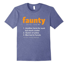 Faunty T-Shirt Fun Aunt Definition Funny Funcle Wife Tee