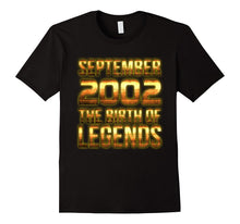 2002 SEPTEMBER the Birth of Legends Gift for 15 Years Old