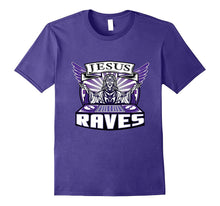 Jesus Raves EDM Dubstep Electronic Music T Shirt