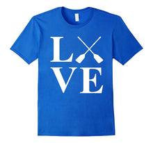 Rowing Shirt: Love Crew Row Paddling Rower Gift T-Shirt