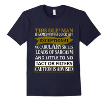 Men's Funny This Old Man Witty Saying Novelty T-Shirt
