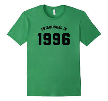 21st Birthday Shirt - Established in 1996