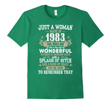 Just a Women Made in 1983, Birthday T-Shirt
