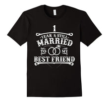 1st Wedding Anniversary T-Shirt for Husband/Wife