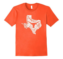 Texas W Longhorn Distressed T-Shirt Texas Cowboy State Shirt