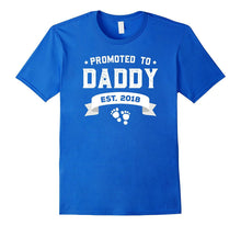 Promoted to Daddy Est. 2018 Gift for New Daddy T-Shirt Baby