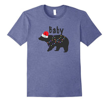 Baby Bear Christmas Pajamas Shirt Matching Santa Hat Lights