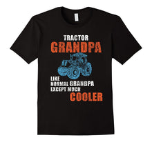 Mens Tractor Grandpa Funny Grandpa Except Much Cooler Tshirt