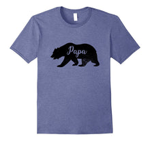 Men's Papa Bear T-Shirt Awesome Camping Father's Tee