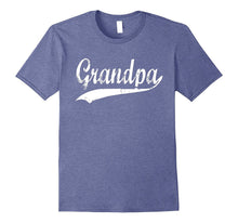 Mens Grandpa Tshirt - Vintage Sports Lettering - Christmas Gift